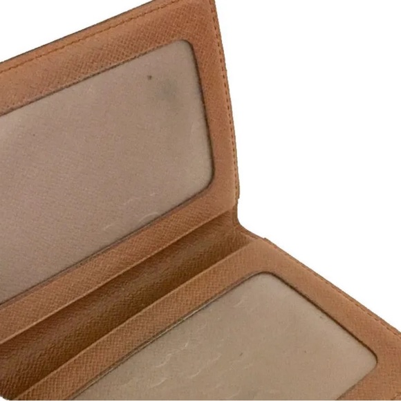 AUTH Louis Vuitton Monogram Porte 2 cartes Vertical Pass Card Case Holder - Picture 5 of 8